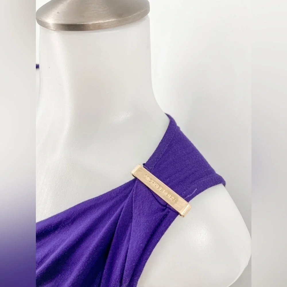 Michael Kors purple dress